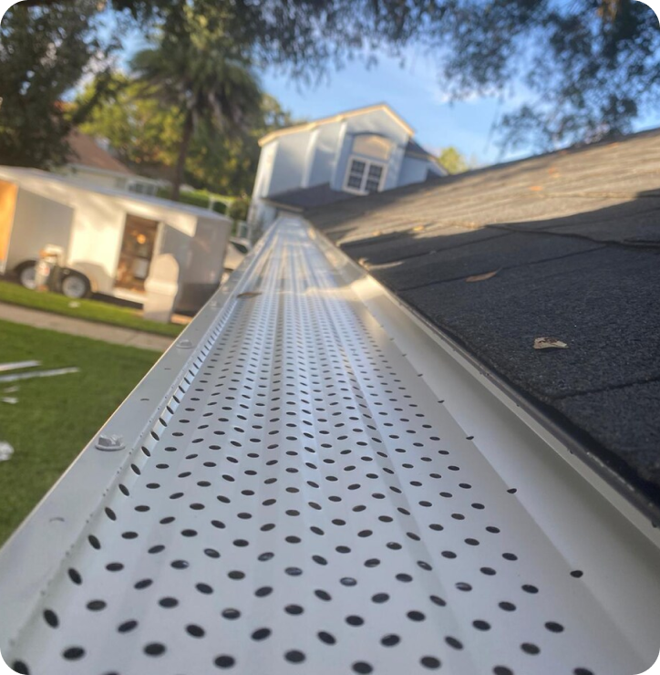 Professional gutter installation